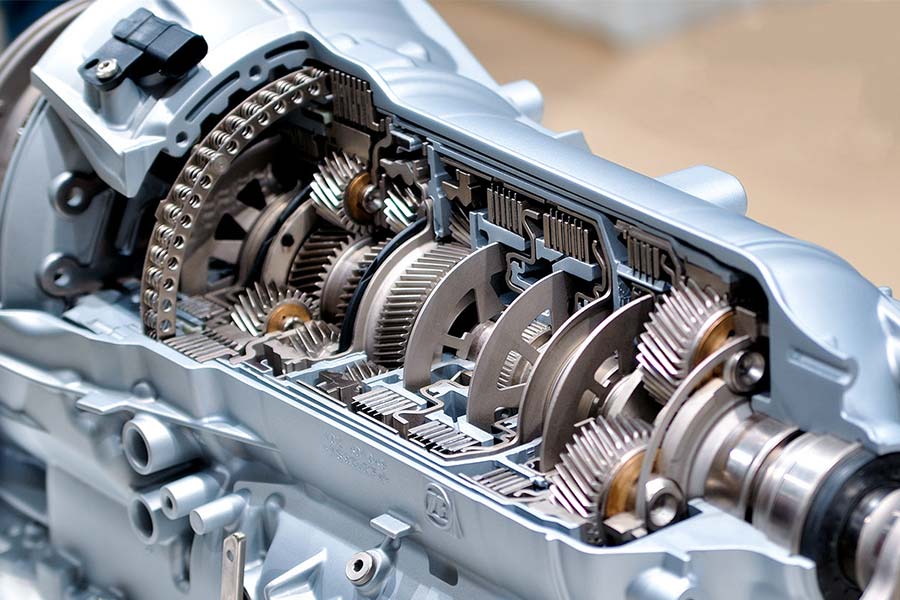 The application of gears in automotive transmissions