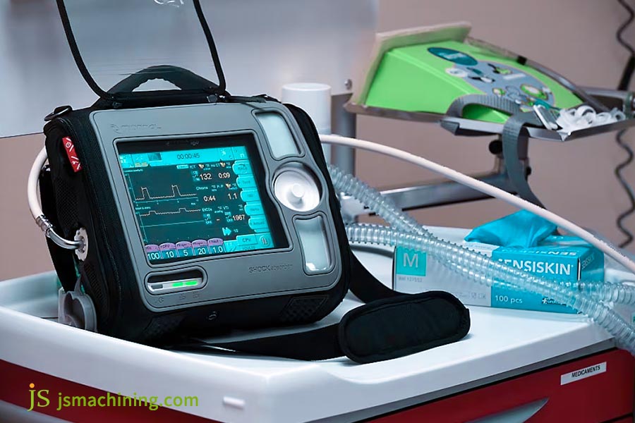 Plastic resin manufacturing of medical ventilator housing