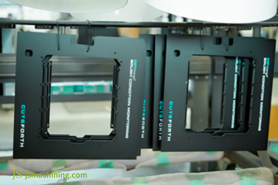 Sheet metal manufacturing of medical monitoring instrument casing
