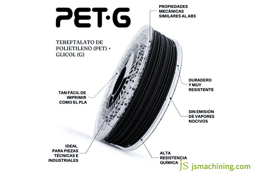 PETG,one of high intensity 3D printing materials